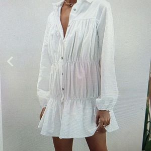 Brand new with tags , white dress. size 0
